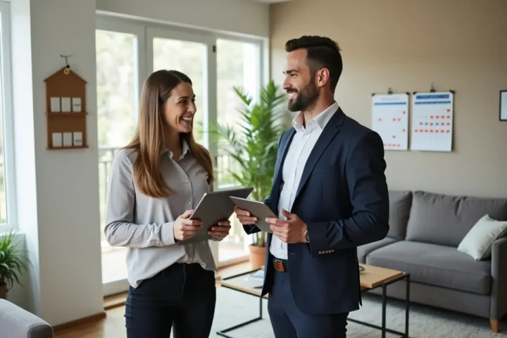 landlord applying smart property management tips for rental success