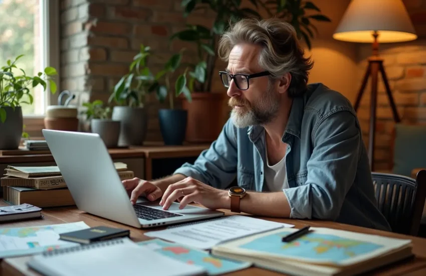 traveler building secure travel fund for long term nomadic lifestyle