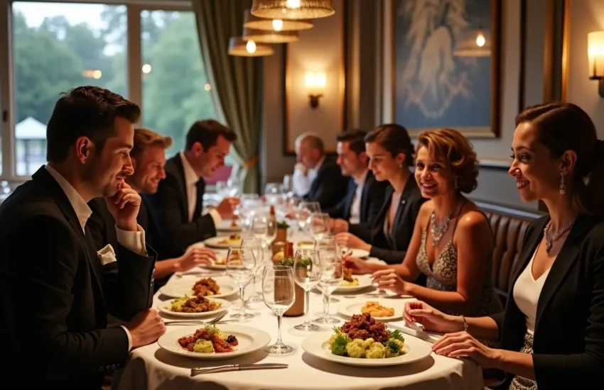 atlanta diners enjoying luxury caviar culture in modern southern food scene