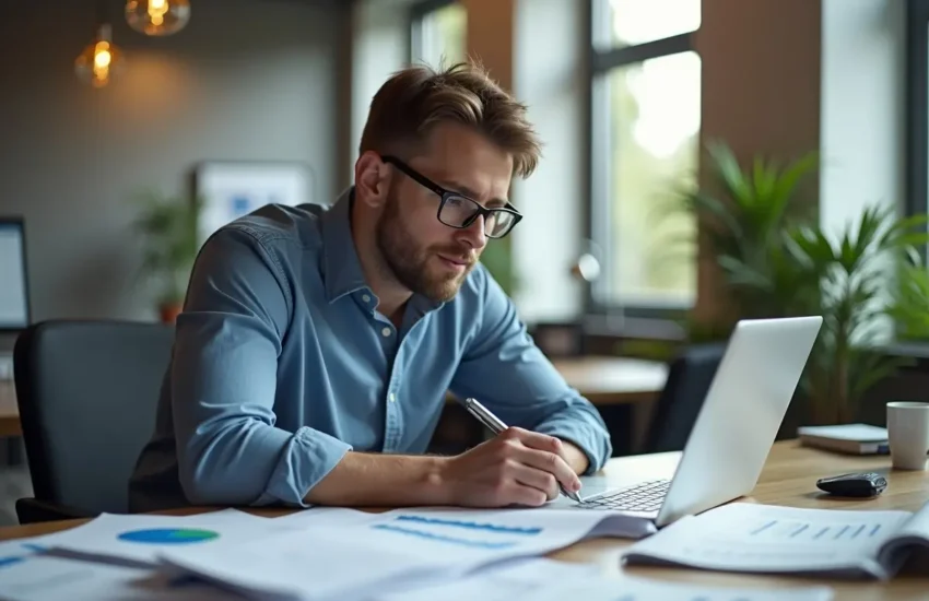 startup founder correcting bookkeeping mistakes early for better financial management