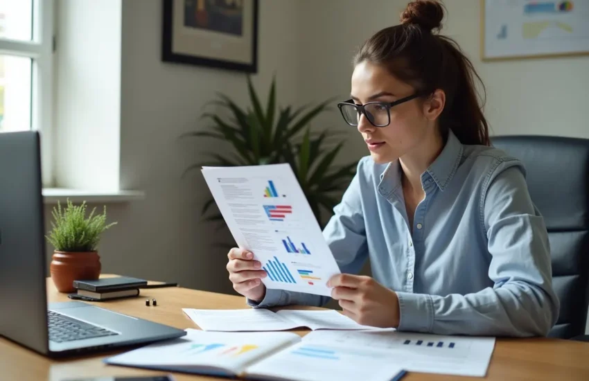 person following smart borrowing tips to avoid common financial mistakes
