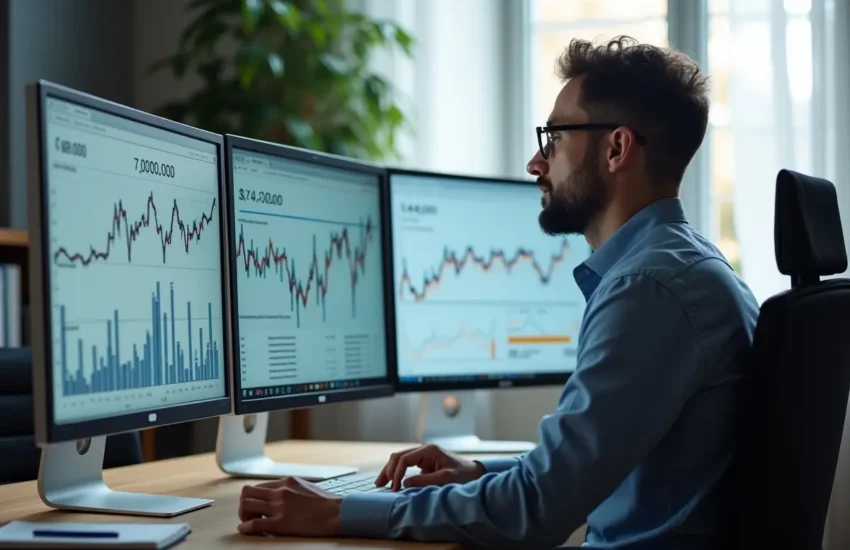 seo specialist analyzing search visibility fluctuations beyond ranking changes