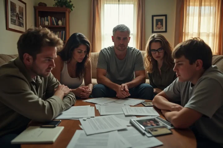 family facing legal and emotional challenges during wrongful death claims