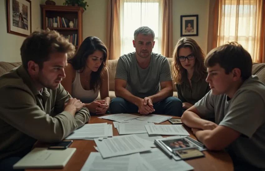 family facing legal and emotional challenges during wrongful death claims
