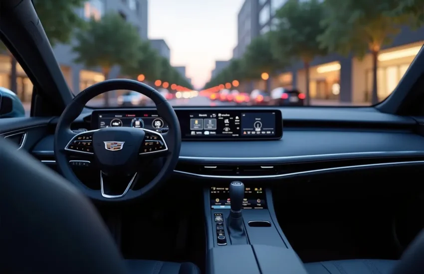 Do the driving modes in Cadillac Lyriq offer different ranges or battery usages?
