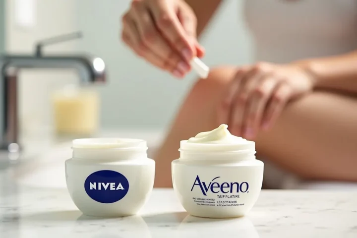 I have sensitive skin. how gentle are nivea’s creams compared to aveeno?