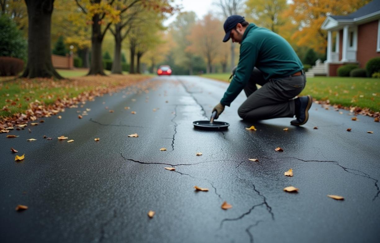 Driveway Sealing Before Cold Weather Damage Sets In