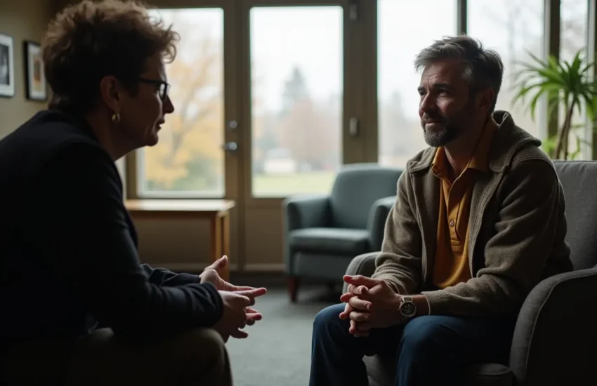 person receiving support to prevent and overcome relapse